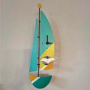 Oxidos made in Columbia sail boat clock